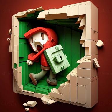 3D model Cave Story game (STL)